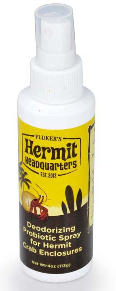 Flukers Hermit Crab Deodorizing Probiotic Spray 4 fl. oz