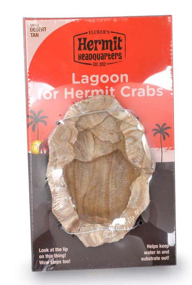 Flukers Hermit Crab Lagoon Desert Tan 6 in x 4 in Small