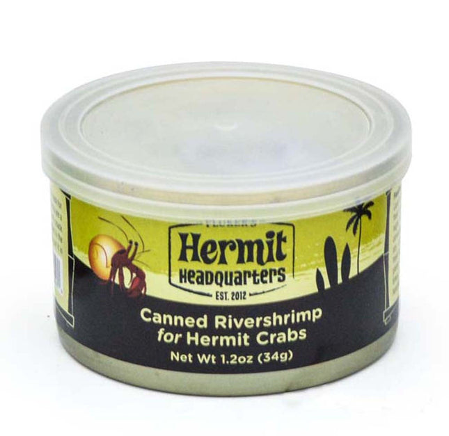 Flukers Hermit Crab Canned River Shrimp Wet Food 1.2 oz