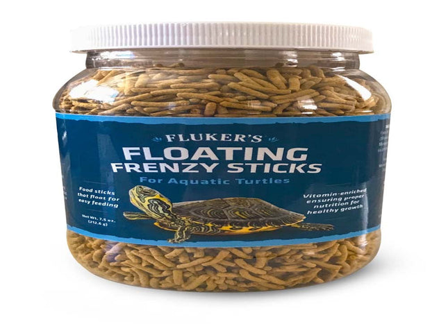 Flukers Floating Frenzy Sticks for Aquatic Turtles 7.5 oz