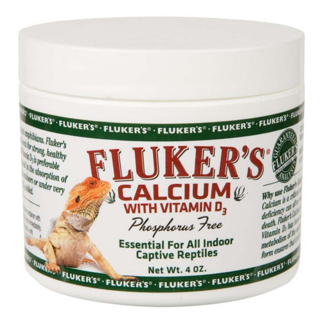 Flukers Repta Calcium with Vitamin D3 Reptile Supplement 4 oz