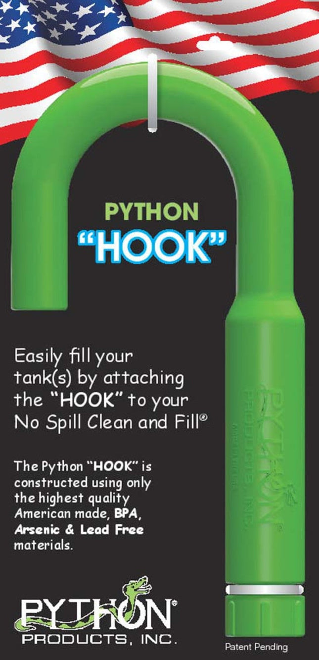 Python Hook for No Spill Clean and Fill