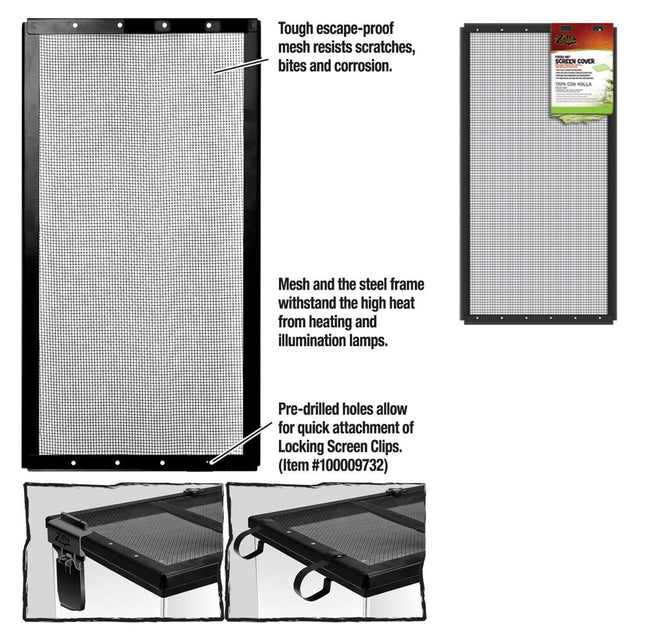 Zilla Solid Screen Covers 24 x 12 Inches