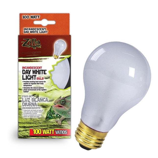 Zilla Incandescent Bulbs Day White 100 Watts