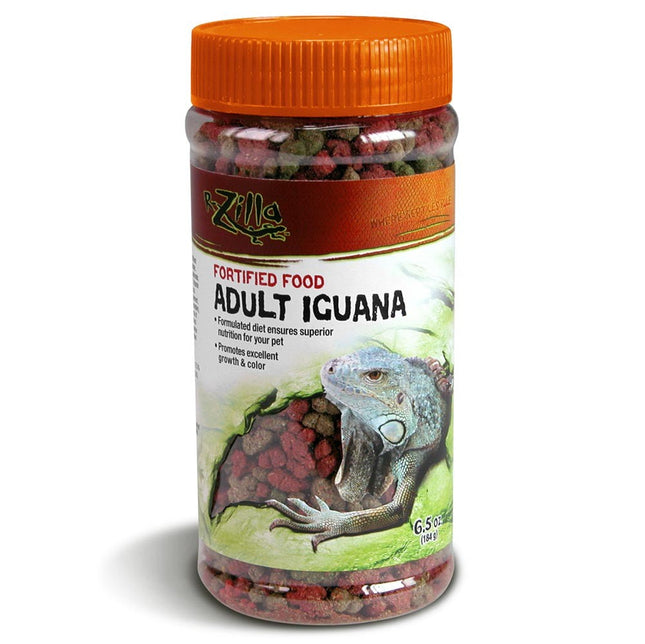 Zilla Adult Iguana Extruded Food Pellets 6.5 Ounces