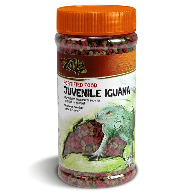 Zilla Juvenile Iguana Extruded Food Pellets 6.5 Ounces