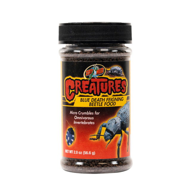 Zoo Med Creatures Blue Death Feigning Beetle Food 1ea-2 oz