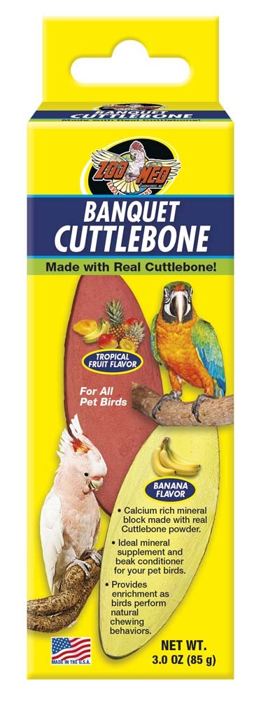 Zoo Med Bird Banquet Cuttlebone 3 oz Small