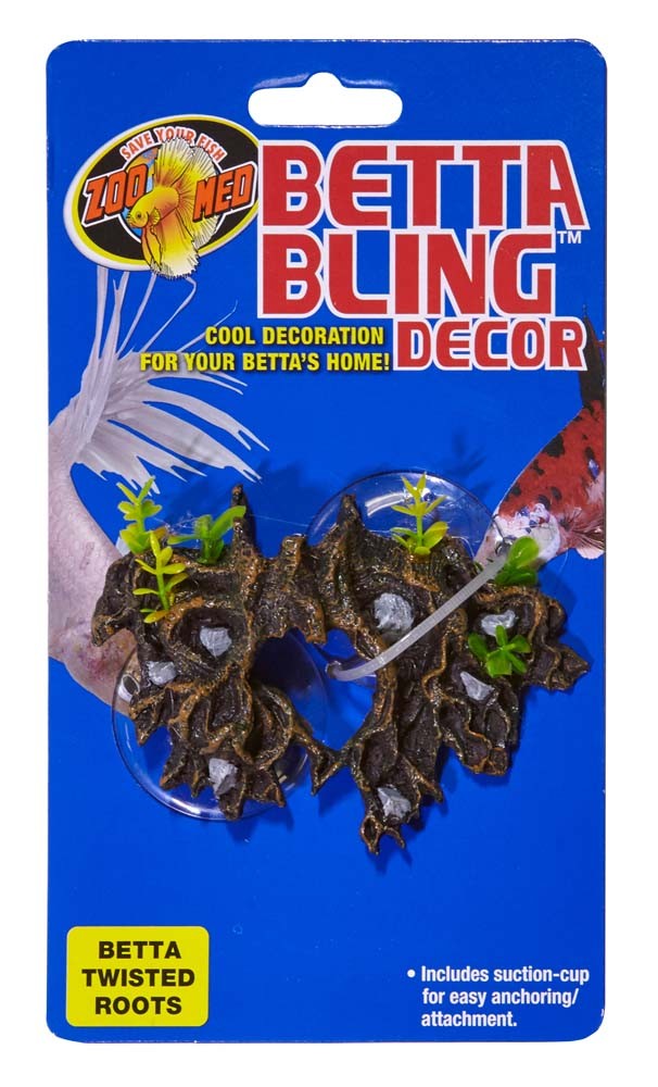 Zoo Med Betta Bling Twisted Roots Brown; Green