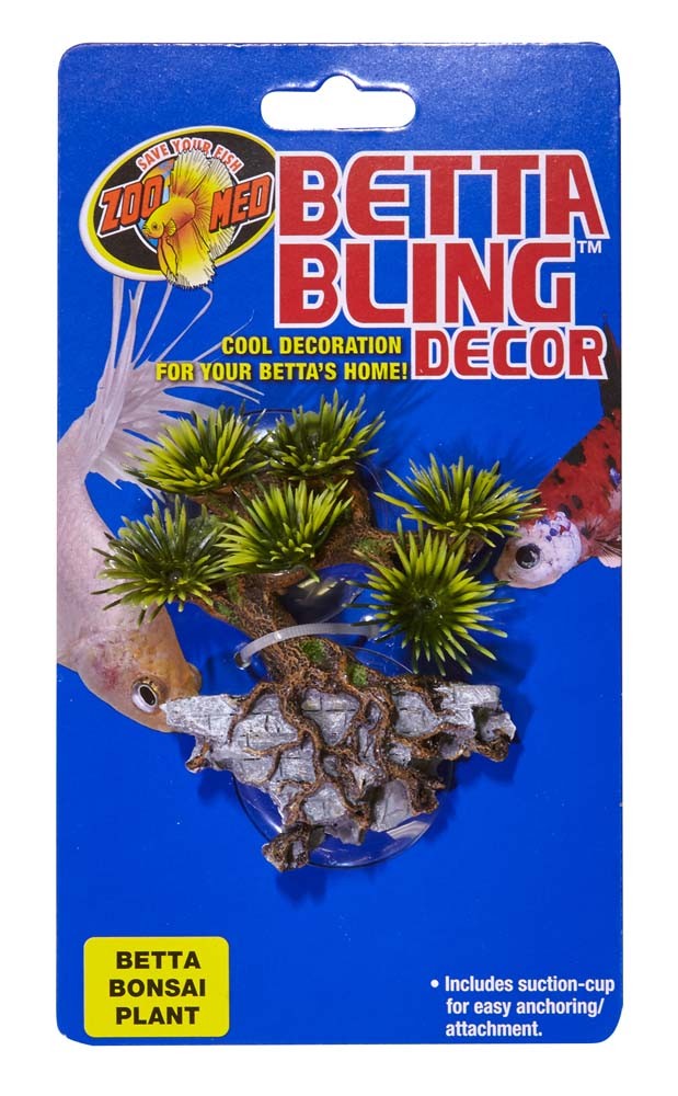 Zoo Med Betta Bling Bonsai Plant Green 1Ea