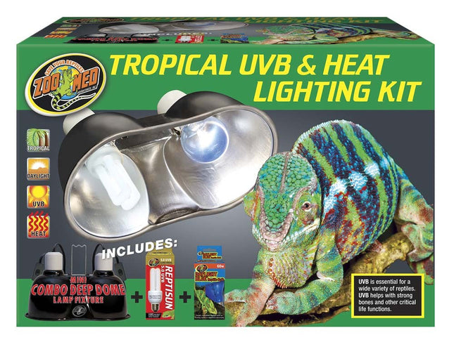 Zoo Med Tropical UVB and Heat Lighting Kit