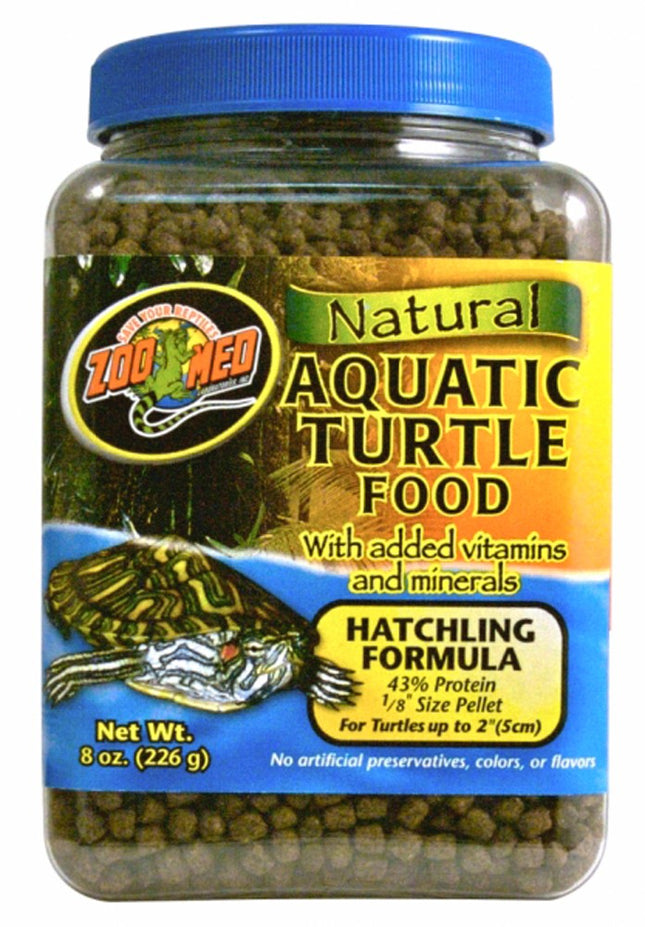 Zoo Med Aquatic Turtle Micro Pellet Hatchling Food 8 oz