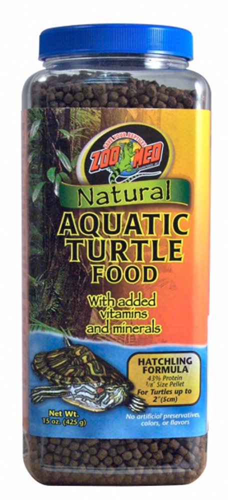 Zoo Med Aquatic Turtle Micro Pellet Hatchling Food 15 oz