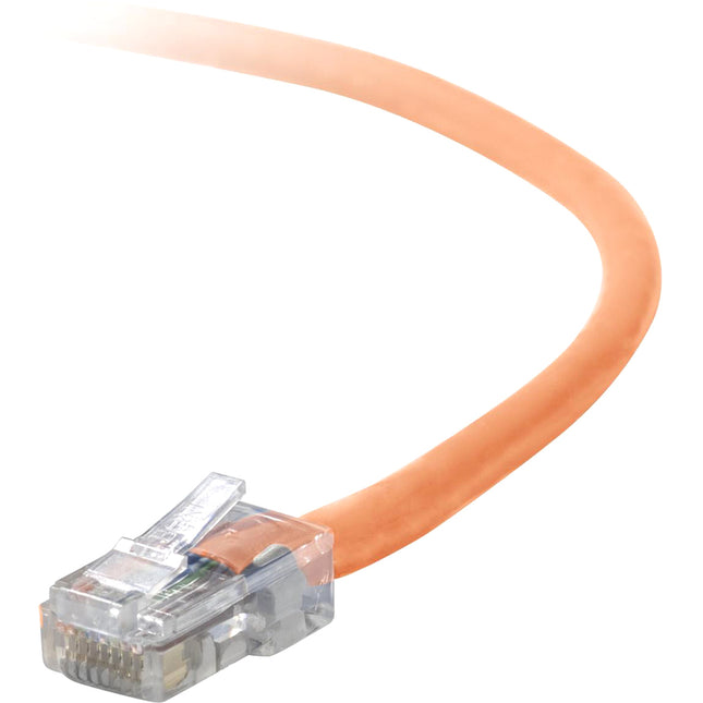 7FT CAT5E ORANGE CROSSOVER