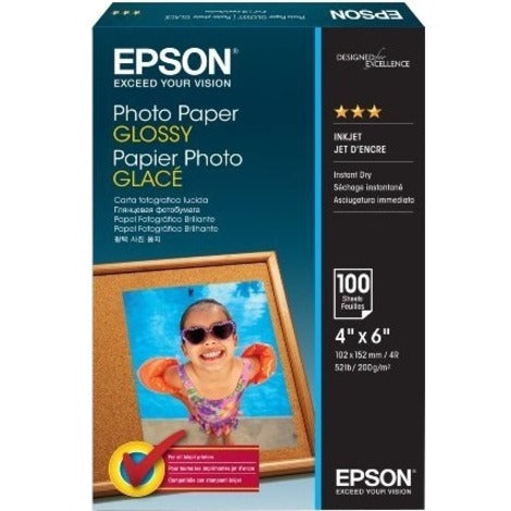 PHOTO GLOSSY PAPER 4X6-100