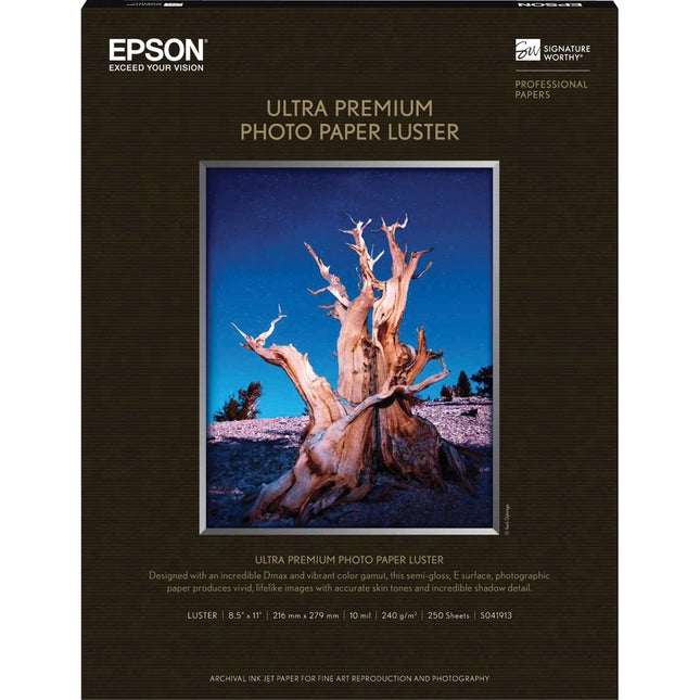 PREMIUM LUSTER PHOTO PAPER 8.5X11 250 SHEETS