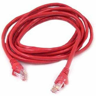 7FT CAT6 RED SNAGLESS PATCH