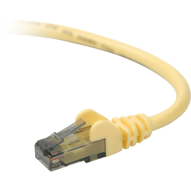 6FT CAT6 YELLOW SNAGLESS PATCH