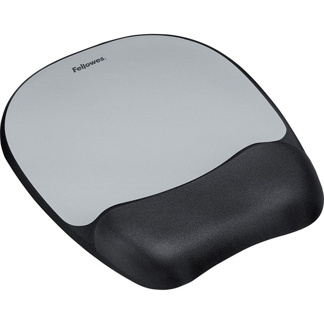 MEMORY FOAM SILVER MOUSE PAD