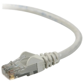 1FT CAT6 GREY SNAGLESS PATCH