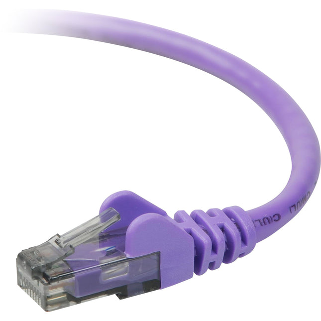 3FT CAT6 PURPLE SNAGLESS PATCH