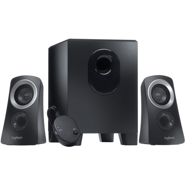 Logitech Z313 2.1 Speaker System - 25 W RMS - Black