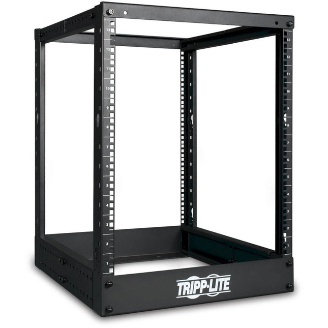 Tripp Lite 13U SmartRack 4-Post Open Frame Rack - Organize and Secure Network Rack Equipment