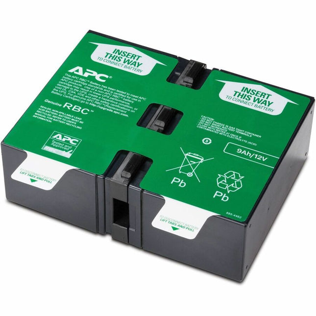 APC by Schneider Electric APCRBC124 UPS Replacement Battery Cartridge # 124