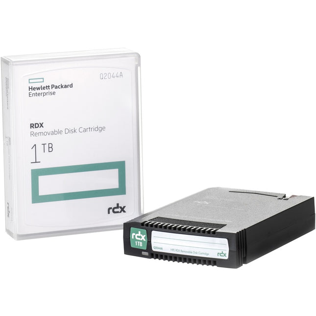 HP RDX 1TB Removable Disk Cartridge Q2044A HPE (Dell PowerVault RD1000 Compatible)