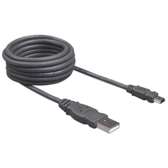 6FT USB A/MINI 5PB POWER/DATA