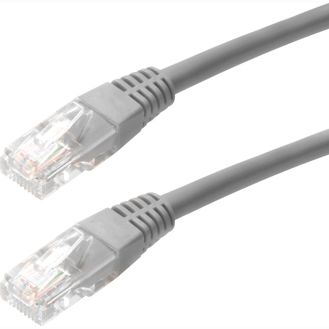 10FT CAT5E GREY MOLDED PATCH