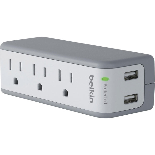 3OUT SURGE PROTECTR USB SWIVEL