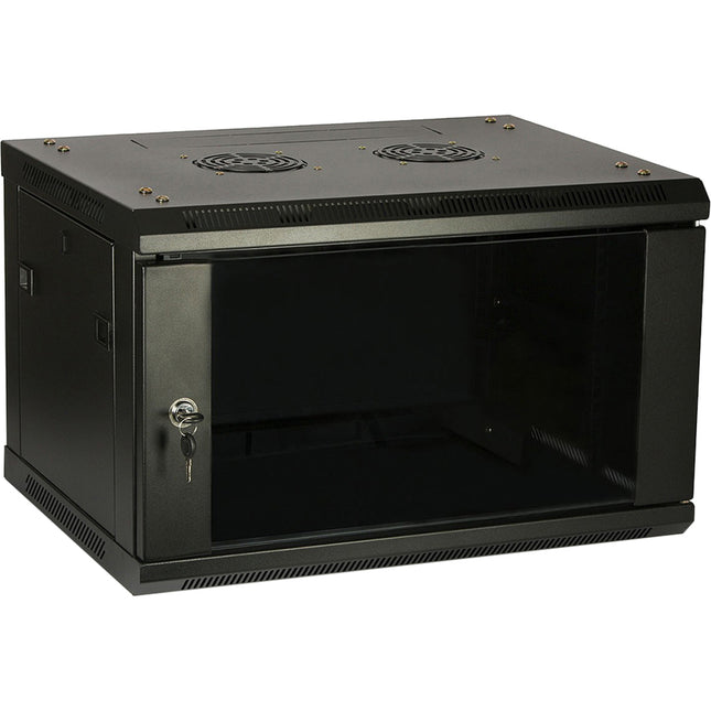 6U WALL MOUNT RACK ENCLOSURE