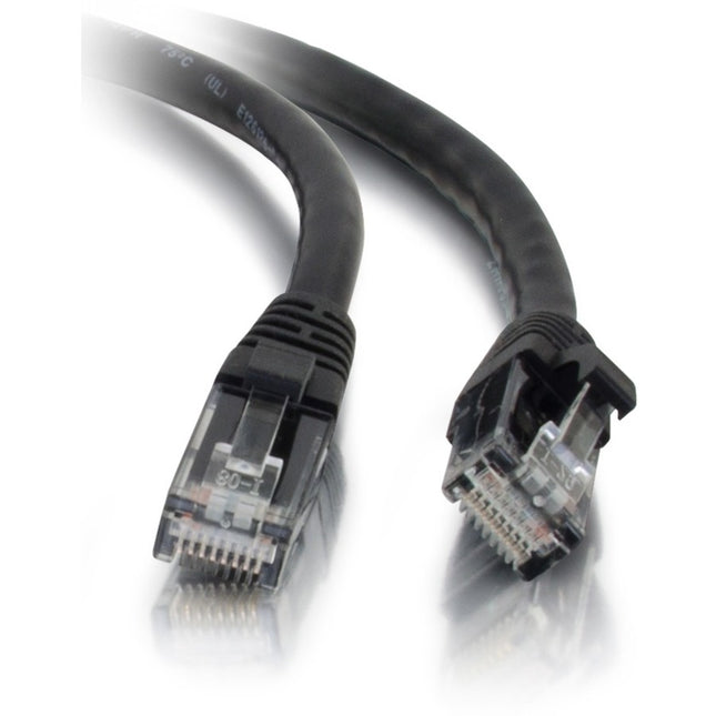 6FT CAT5E BLACK SNAGLESS PATCH