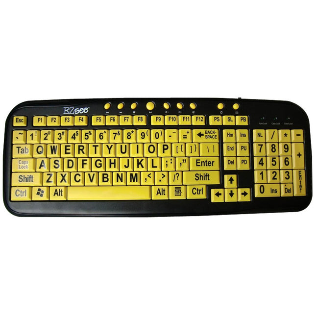 EZSEE LOW VISION WIRED KEYBOARD