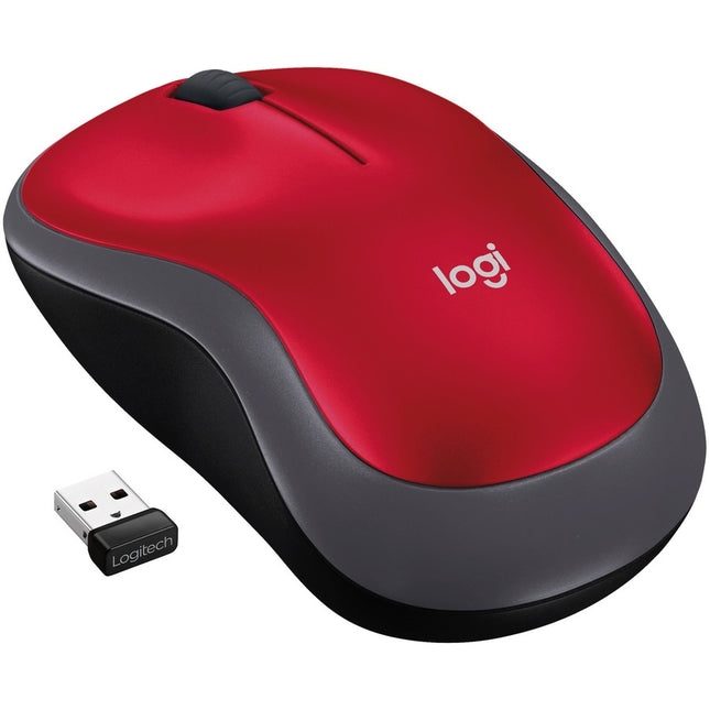 M185 COMFORT WRLS MOUSE RED