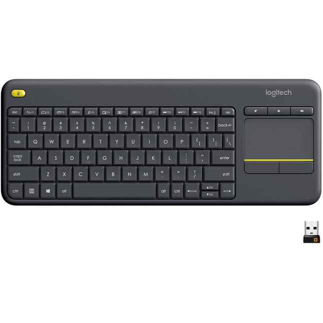 K400 PLUS WRLS TOUCH KEYB BLK