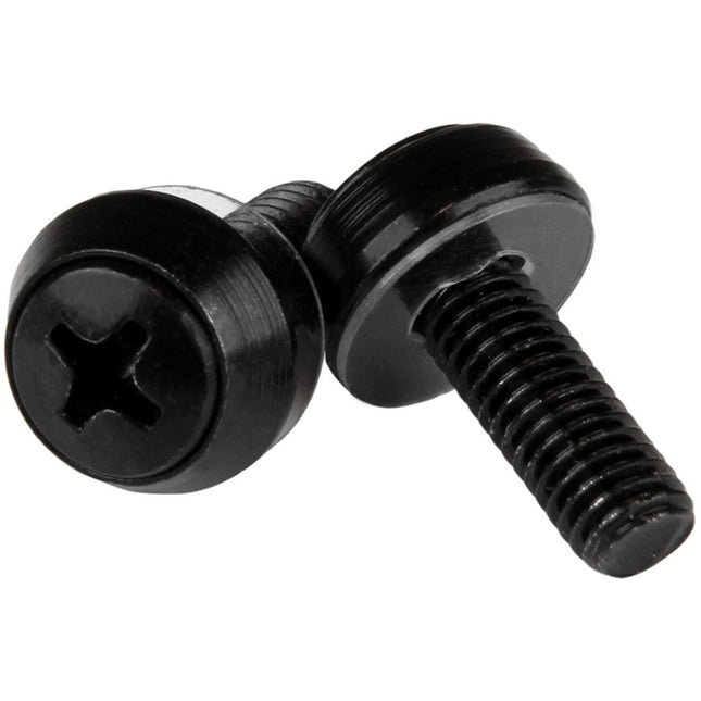 M6 MOUNTING SCREWS BLACK 12MM