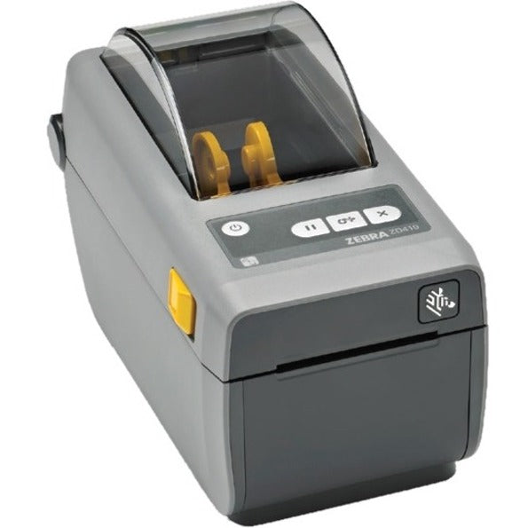 Zebra - ZD410 Wireless Direct Thermal Desktop Printer for Labels, Receipts, Barcodes, Tags, and Wrist Bands - Print Width of 2 in - USB Connectivity