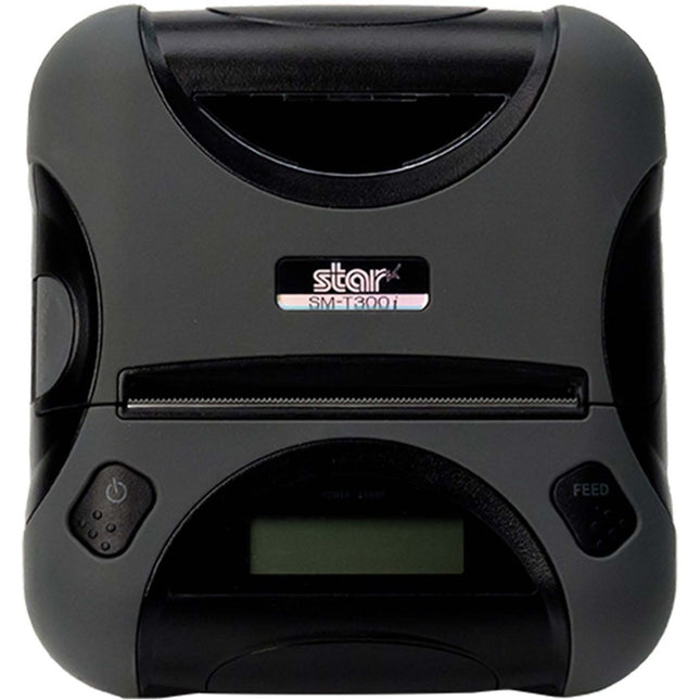 Star Micronics SM-T300i 3" inch Rugged Portable Thermal Printer - iOS/Android/Windows/Bluetooth/Serial, Tear Bar, Charger Included, No MSR, Gray