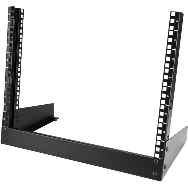 8U OPEN FRAME SERVER RACK