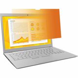 3M? Gold Privacy Filter for 14\" Widescreen Laptop - For 14\" Widescreen LCD 2 in 1 Notebook - 16:9 - Scratch Resistant, Dust Resistant