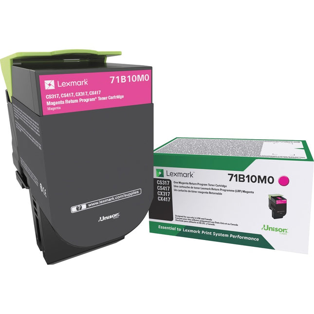 MAGENTA RETURN PROGRAM TONER