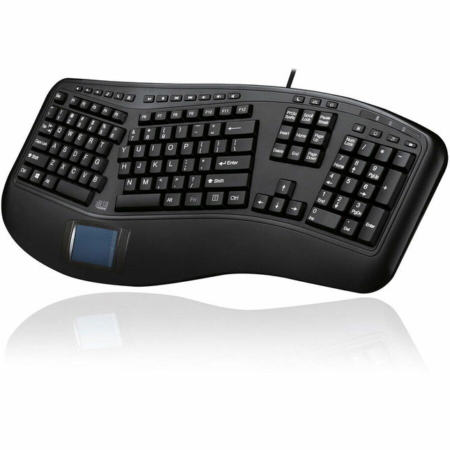 ERGONOMIC TOUCHPAD KEYBOARD USB