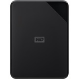 WD Elements SE WDBEPK0020BBK-WESN 2 TB Portable Hard Drive - External - Black