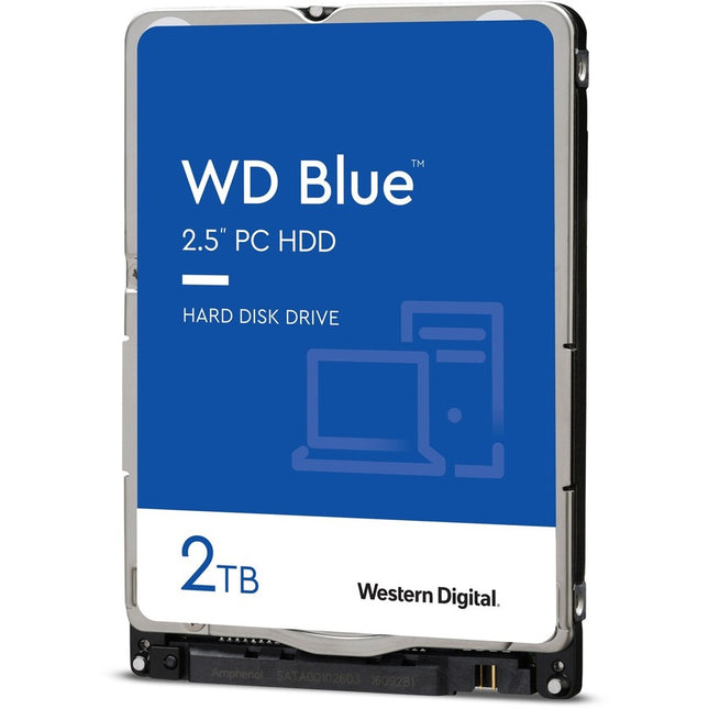 Western Digital Blue WD20SPZX 2 TB Hard Drive - 2.5\" Internal - SATA (SATA/600)