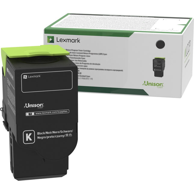 Lexmark Unison Original High Yield Laser Toner Cartridge - Black - 1 Each