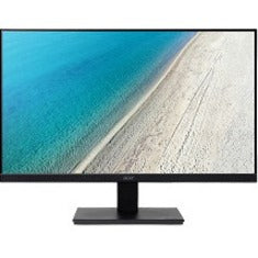 Acer V227Q Full HD LCD Monitor - 16:9 - Black - 21.5\" Viewable - In-plane Switching (IPS) Technology - LED Backlight - 1920 x 1080 - 16.7 Million Colors - Adaptive Sync - 250 Nit - 4 ms GTG - 75 Hz Refresh Rate - HDMI - VGA