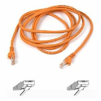 6FT CAT5E ORANGE UTP SNAGLESS