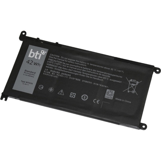 BTI Battery OEM Compatible 0WDX0R 3CRH3 C4HCW CYMGM FC92N FW8KR T2JX4 WDX0R Y3F7Y